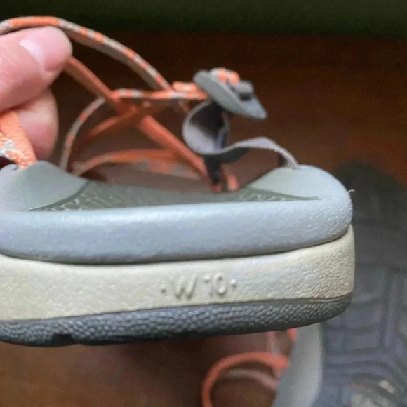 Chaco Women's Sandals - Black and Orange - Picture 3 of 3